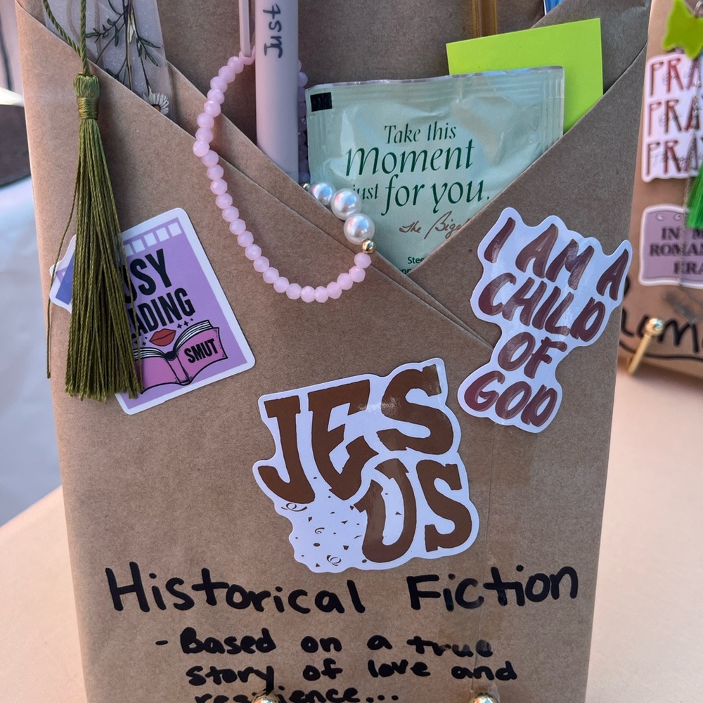 Decorative Book Cover with Inspirational Stickers